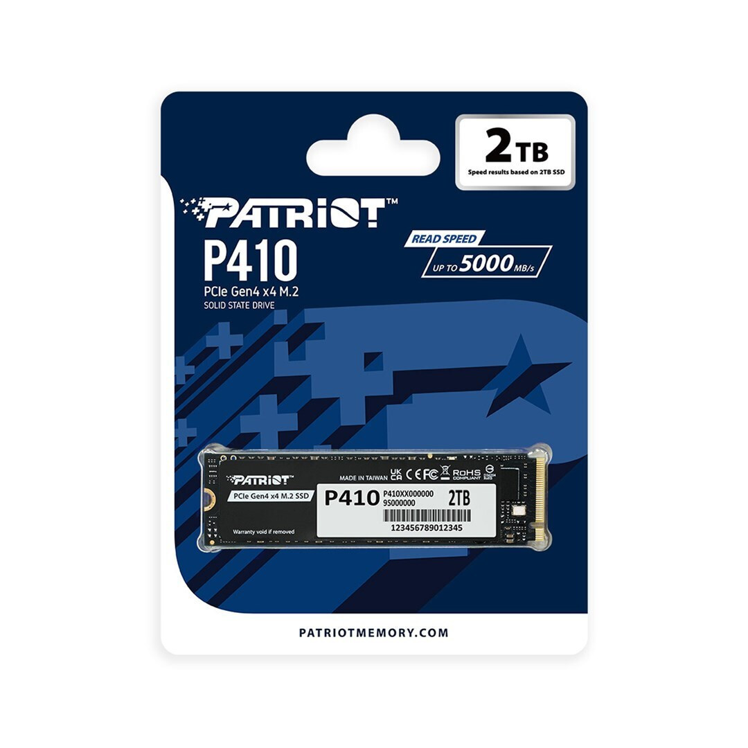 Patriot Viper P410 SSD 2TB M.2 NVMe PCI Express 4.0 P410P2TBM28H - Image 4