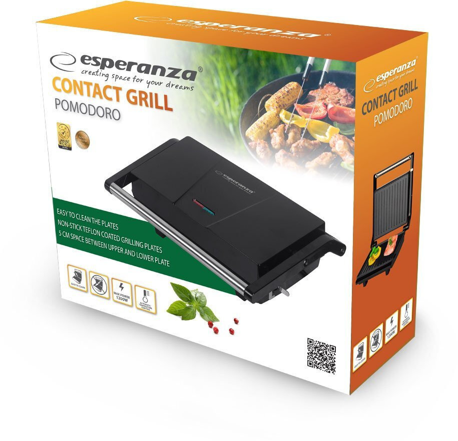 Esperanza Ψησταριά Αυλακωτής Πλάκας 1200W - Image 3