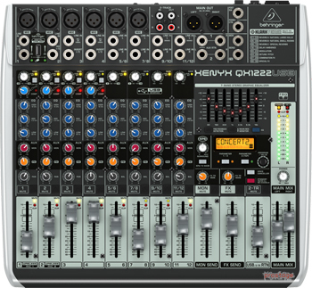 Behringer Xenyx Αναλογική Κονσόλα 12 Καναλιών με Phantom Power & 6 Εισόδους XLR