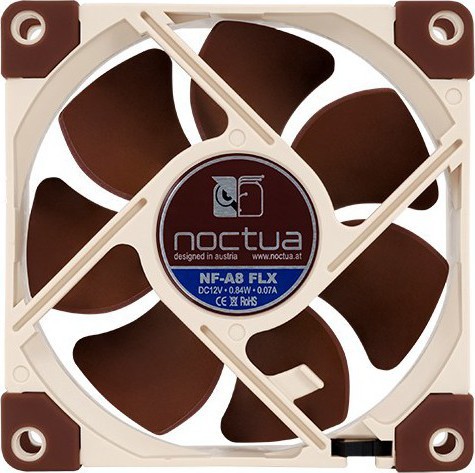 Noctua NF-A8 FLX Case Fan 80mm Καφέ - Image 4