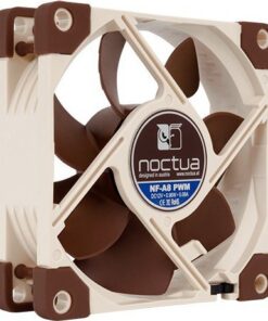 Alternative view of Noctua NF-A8 Case Fan 80mm με Σύνδεση 4-Pin PWM Καφέ