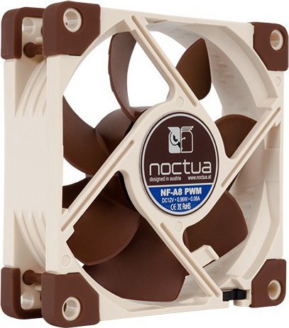 Noctua NF-A8 Case Fan 80mm με Σύνδεση 4-Pin PWM Καφέ - Image 2