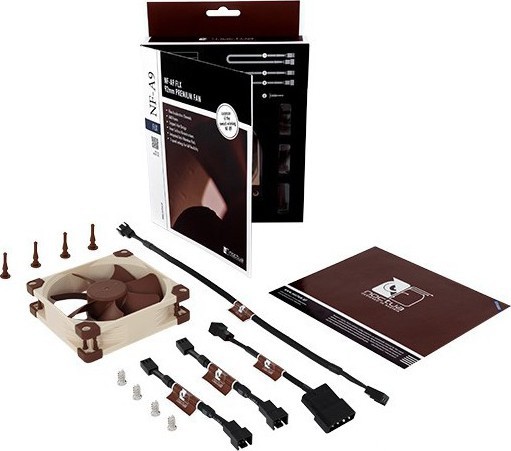 Noctua NF-A9 FLX Case Fan 92mm Καφέ - Image 6