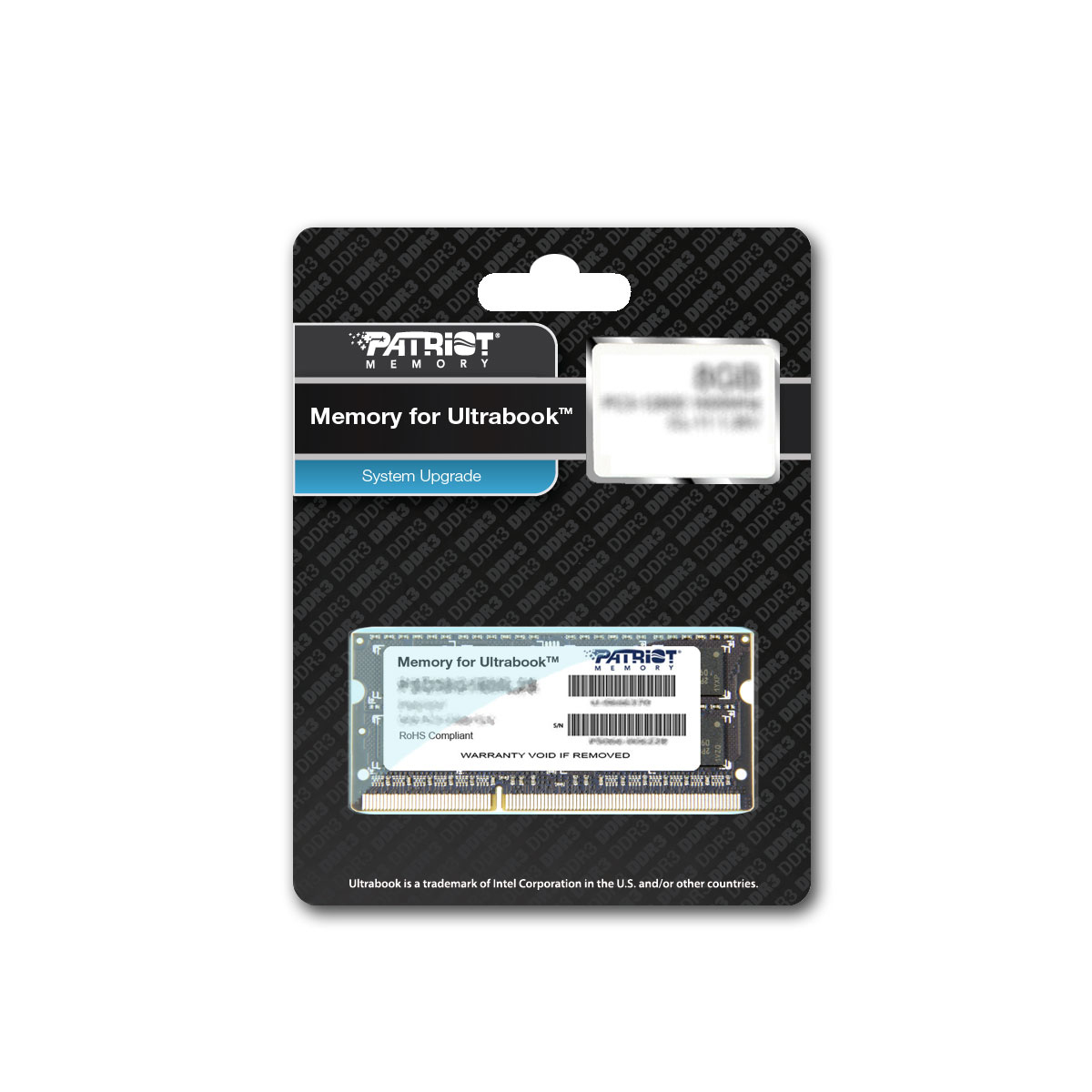 Patriot DDR3 με Module 1x8GB και Ταχύτητα 1600 για Laptop PSD38G1600L2S - Image 2
