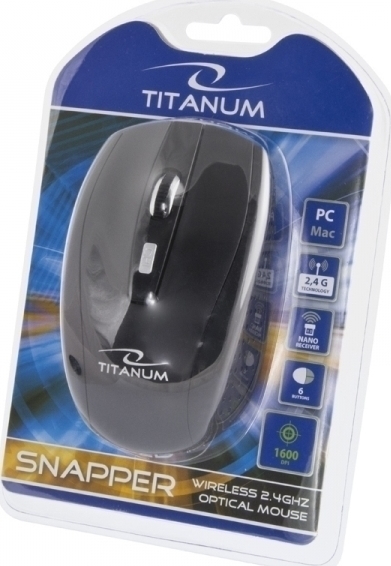 Esperanza Titanum Snapper 6D Ασύρματο Μαύρο - Image 4