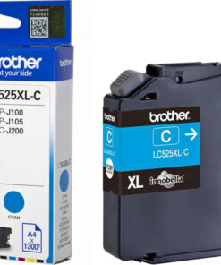 Brother LC-525XL Γνήσιο Μελάνι Εκτυπωτή InkJet Κυανό (LC-525XLC)