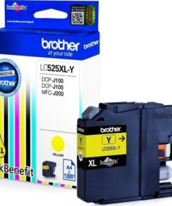 Brother LC-525XL Γνήσιο Μελάνι Εκτυπωτή InkJet Κίτρινο (LC-525XLY)