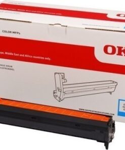 OKI 46438003 Γνήσιο Drum Laser Εκτυπωτή Κυανό 30000 Σελίδων
