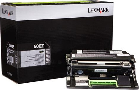 Lexmark 500ΖΑ Γνήσιο Drum Laser Εκτυπωτή Μαύρο 60000 Σελίδων (50F0ZA0)