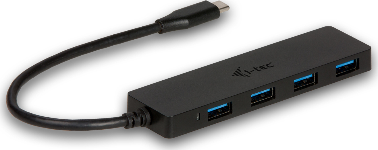 i-tec USB 3.0 Hub 4 Θυρών με σύνδεση USB-C & Θύρα Φόρτισης - Image 2