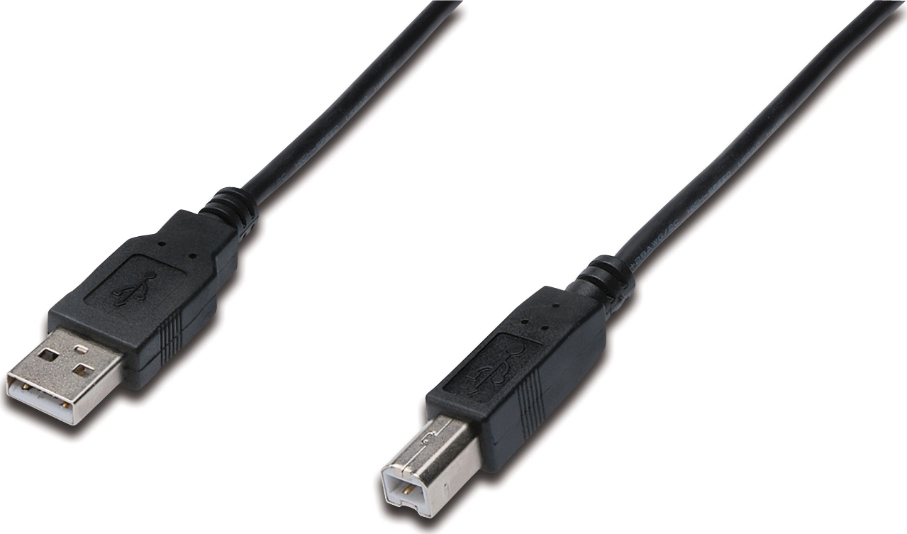 Digitus USB 2.0 Cable USB-A male - USB-B male 3m (AK-300102-030-S)