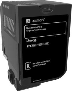 Lexmark 74C2SKE Γνήσιο Toner Laser Εκτυπωτή Μαύρο 7000 Σελίδων 74C2SKE