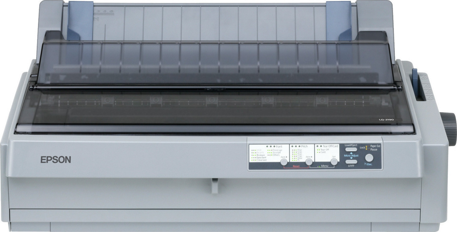 Epson LQ-2190N Ασπρόμαυρος Εκτυπωτής Dot Matrix