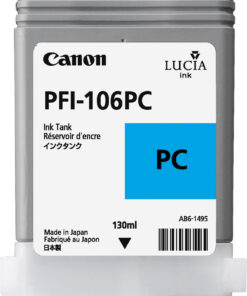 Canon PFI-106 Γνήσιο Μελάνι Εκτυπωτή InkJet Photo Κυανό (6625B001)