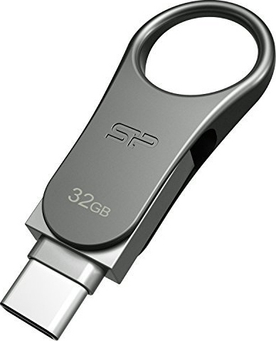 Silicon Power Mobile C80 32GB USB 3.0 USB-C Ασημί - Image 3