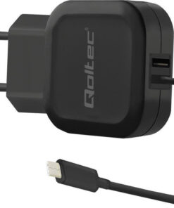 Qoltec 50190 USB-C 17W με Καλώδιο USB-C