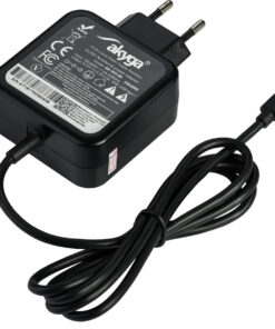 Alternative view of Akyga USB-C Universal Φορτιστής Laptop 45W 20V 3A με Αντάπτορα Τροφοδοσίας