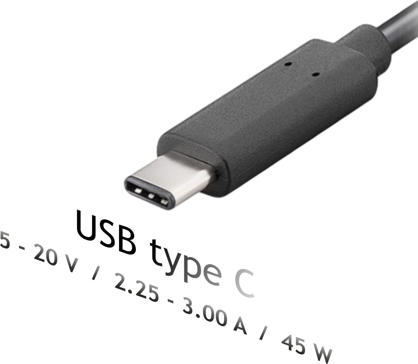 Akyga USB-C Universal Φορτιστής Laptop 45W 20V 3A με Αντάπτορα Τροφοδοσίας - Image 3