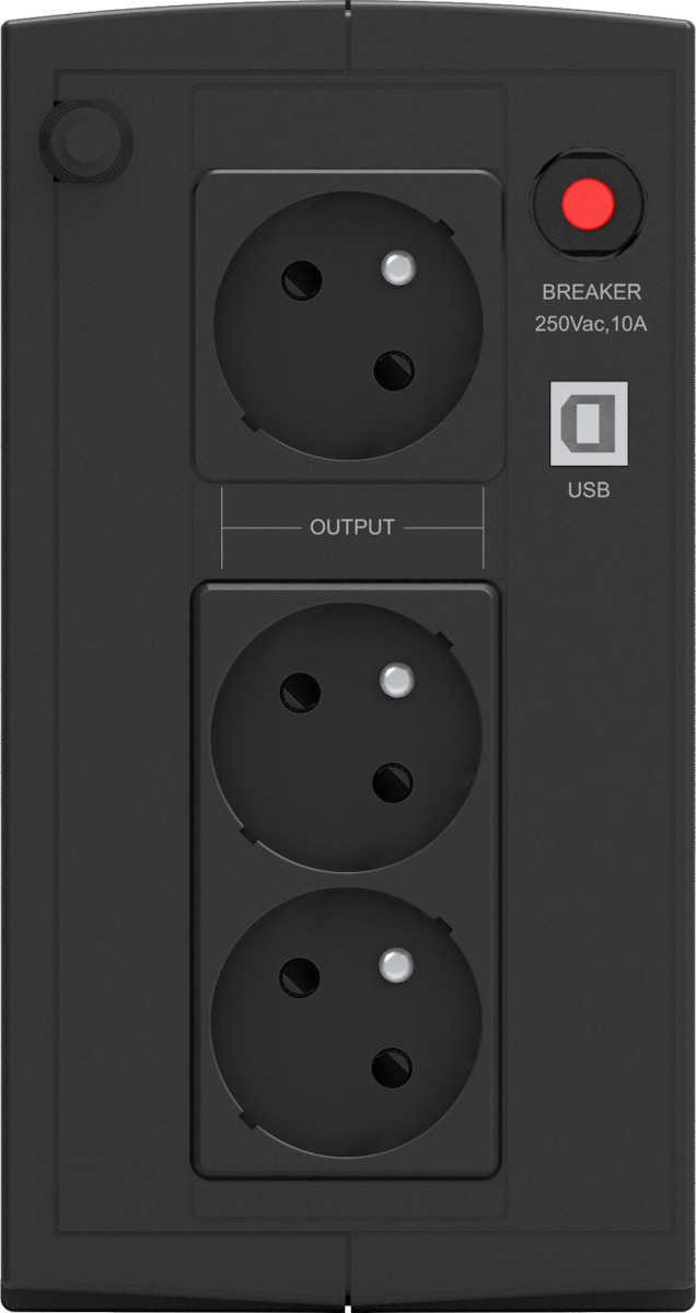 Powerwalker Basic VI 1000 SB FR UPS Line-Interactive 1000VA 600W - Image 3