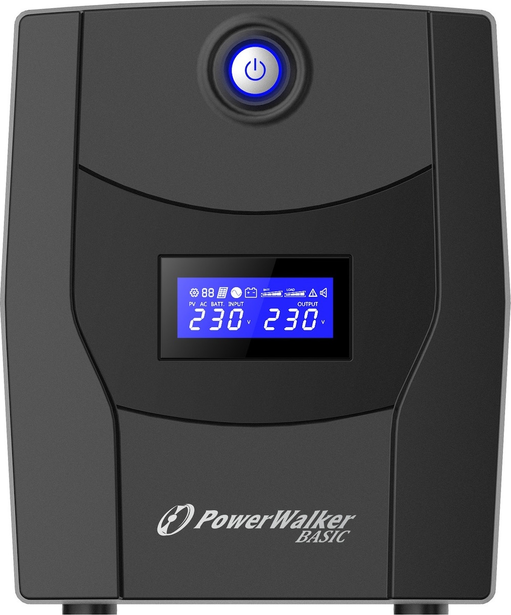 Powerwalker Basic VI 1500 STL FR UPS Line-Interactive 1500VA 900W με 4 Schuko Πρίζες - Image 2