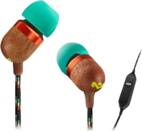 The House Of Marley Smile Jamaica Mic In-ear Handsfree Ακουστικά με Βύσμα 3.5mm - Image 2