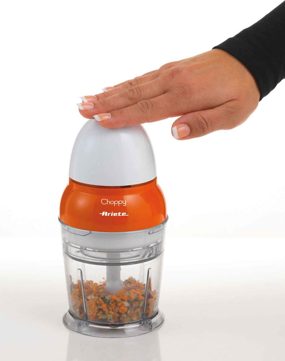 Ariete Choppy Πολυκόπτης Multi 160W με Δοχείο 250ml Πορτοκαλί - Image 4