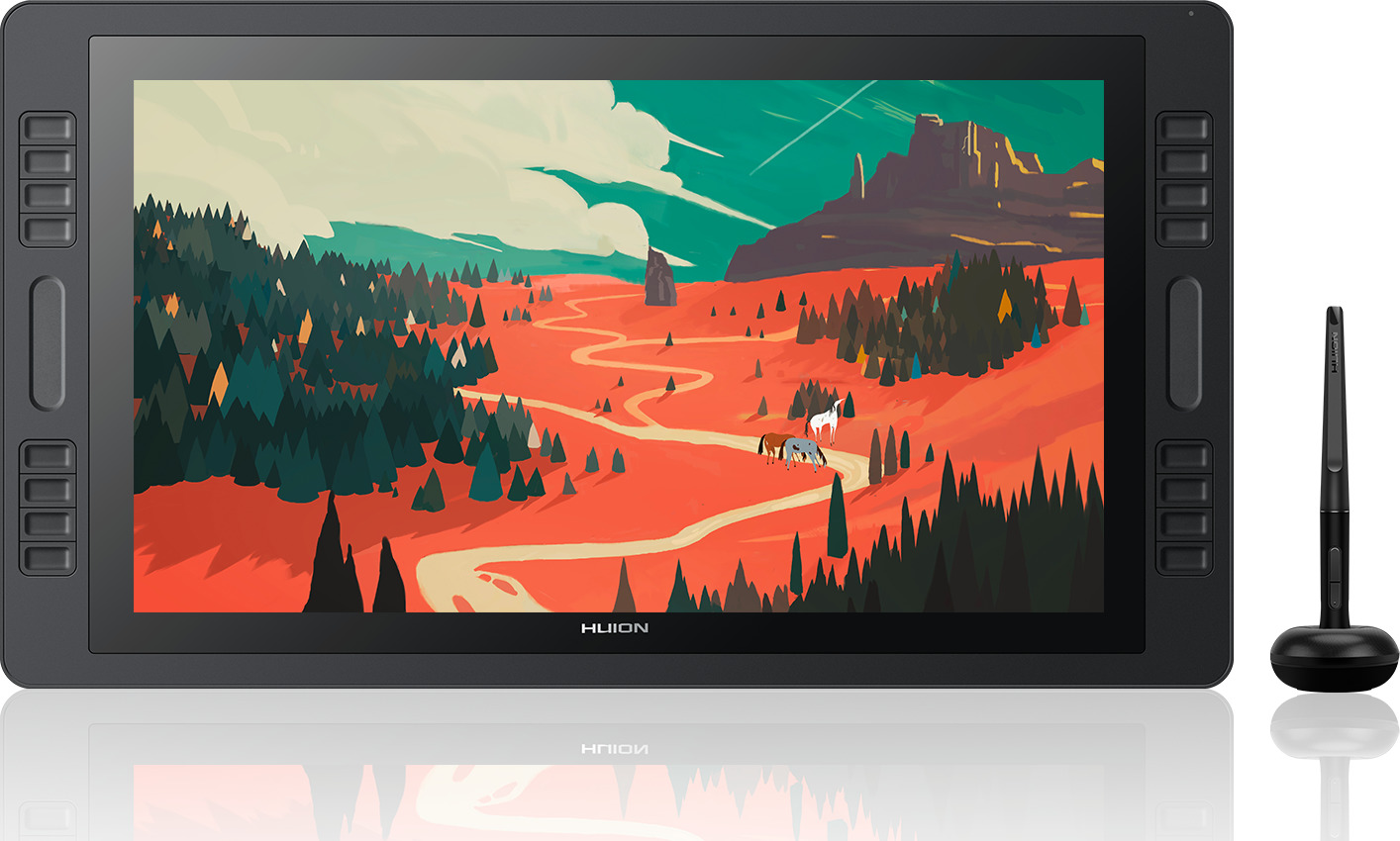 Huion Kamvas Pro 20 Γραφίδα Σχεδίασης με Όθονη FHD 19.5" - Image 2