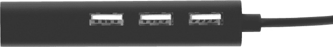 Natec Dragonfly USB 2.0 Hub 3 Θυρών με σύνδεση USB-A / Ethernet - Image 2