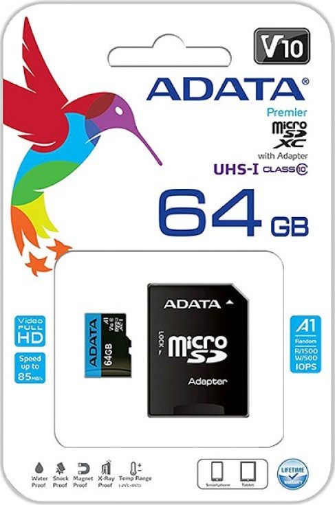 Adata Premier microSDXC Class 10 U1 V10 A1 UHS-I - Image 2