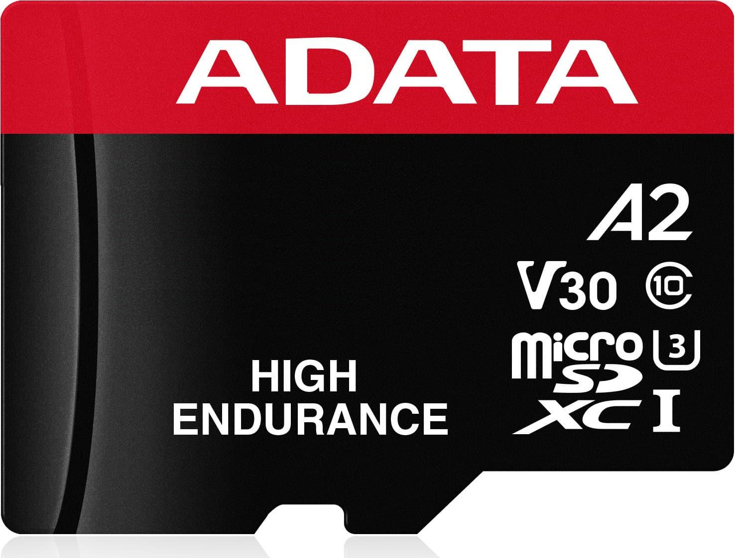 Adata High Endurance microSDXC Class 10 U3 V30 A2 UHS-I