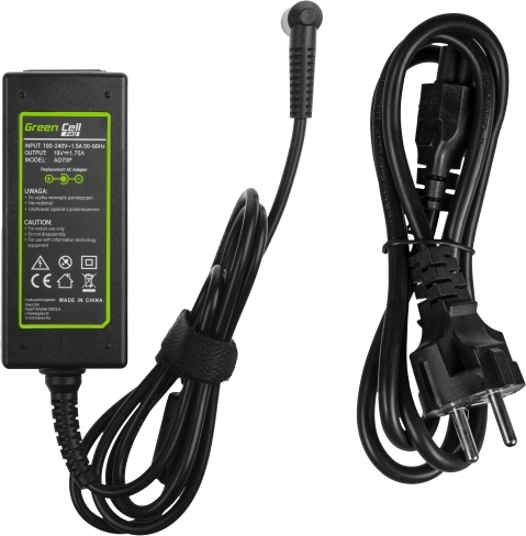 Green Cell Pro Φορτιστής Laptop 33W 19V 1.75A για Asus με Αποσπώμενο Καλώδιο Τροφοδοσίας - Image 3