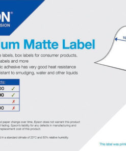 Alternative view of Epson Premium Matte Ταινία Ετικετογράφου 35m x 102mm σε Λευκό Χρώμα