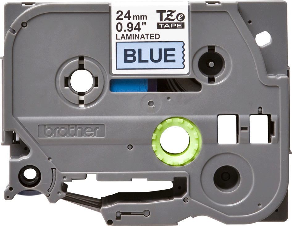 Brother TZE-551 Ταινία Ετικετογράφου 8m x 24mm σε Μπλε Χρώμα - Image 3