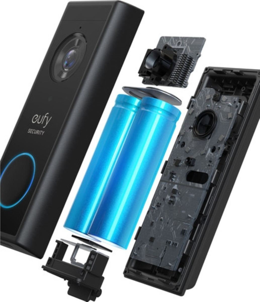 Eufy Ασύρματο Κουδούνι Πόρτας Wi-Fi Συμβατό με Alexa Μαύρο - Image 5