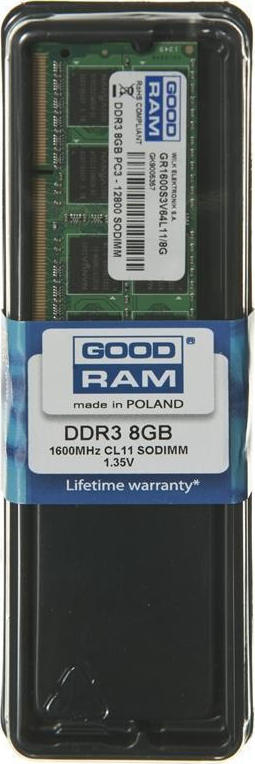 GoodRAM 8GB DDR3 GR1600S3V64L11/8G - Image 2