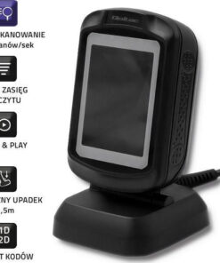 Alternative view of Qoltec Scanner Παρουσίασης Ενσύρματο με Δυνατότητα Ανάγνωσης 2D και QR Barcodes 50864