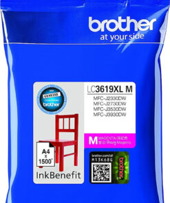 Brother LC3619XL Γνήσιο Μελάνι Εκτυπωτή InkJet Ματζέντα (LC-3619XLM)