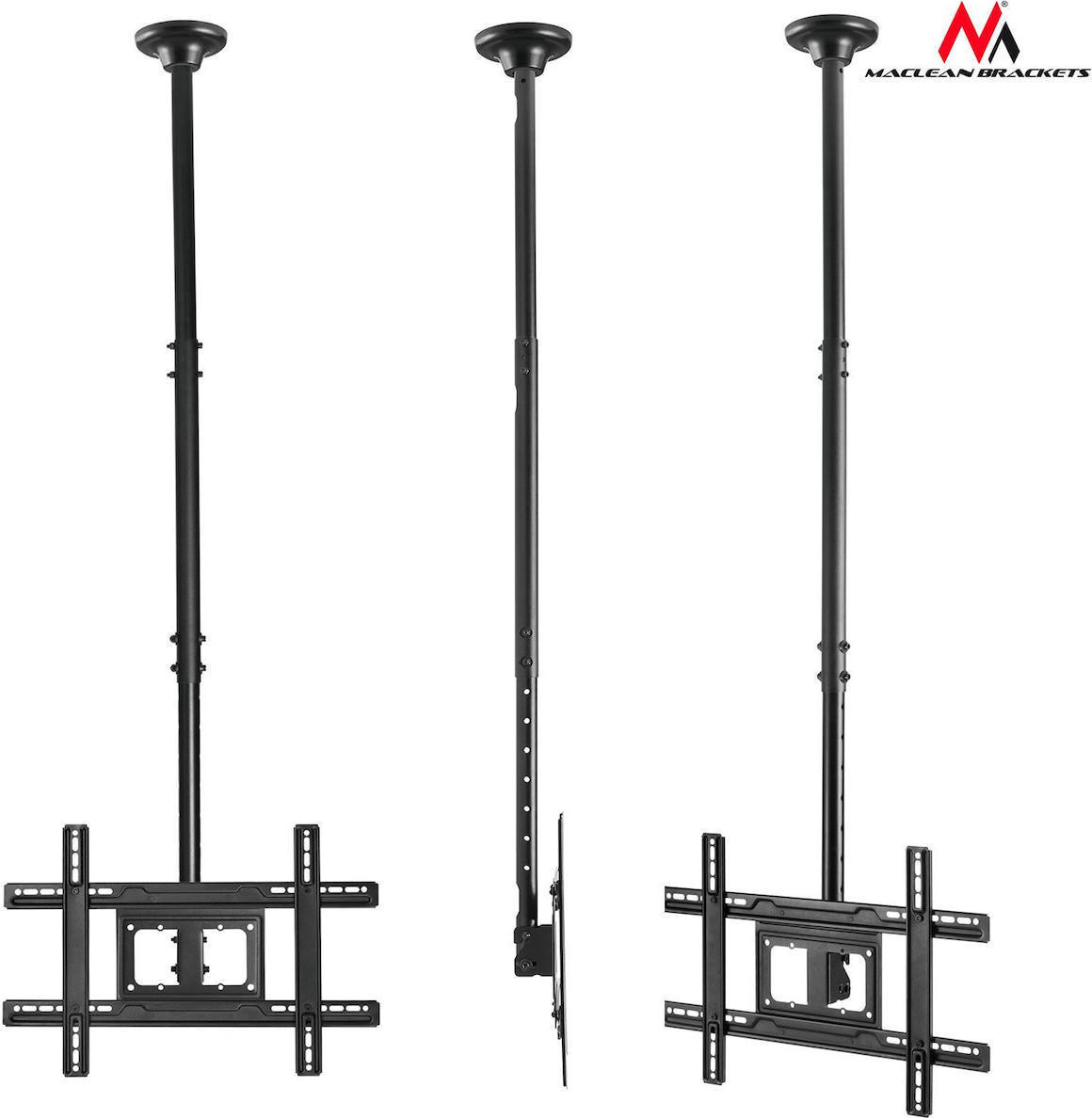 Maclean Energy MC-803 Βάση Τηλεόρασης Οροφής με Βραχίονα έως 100" και 50kg