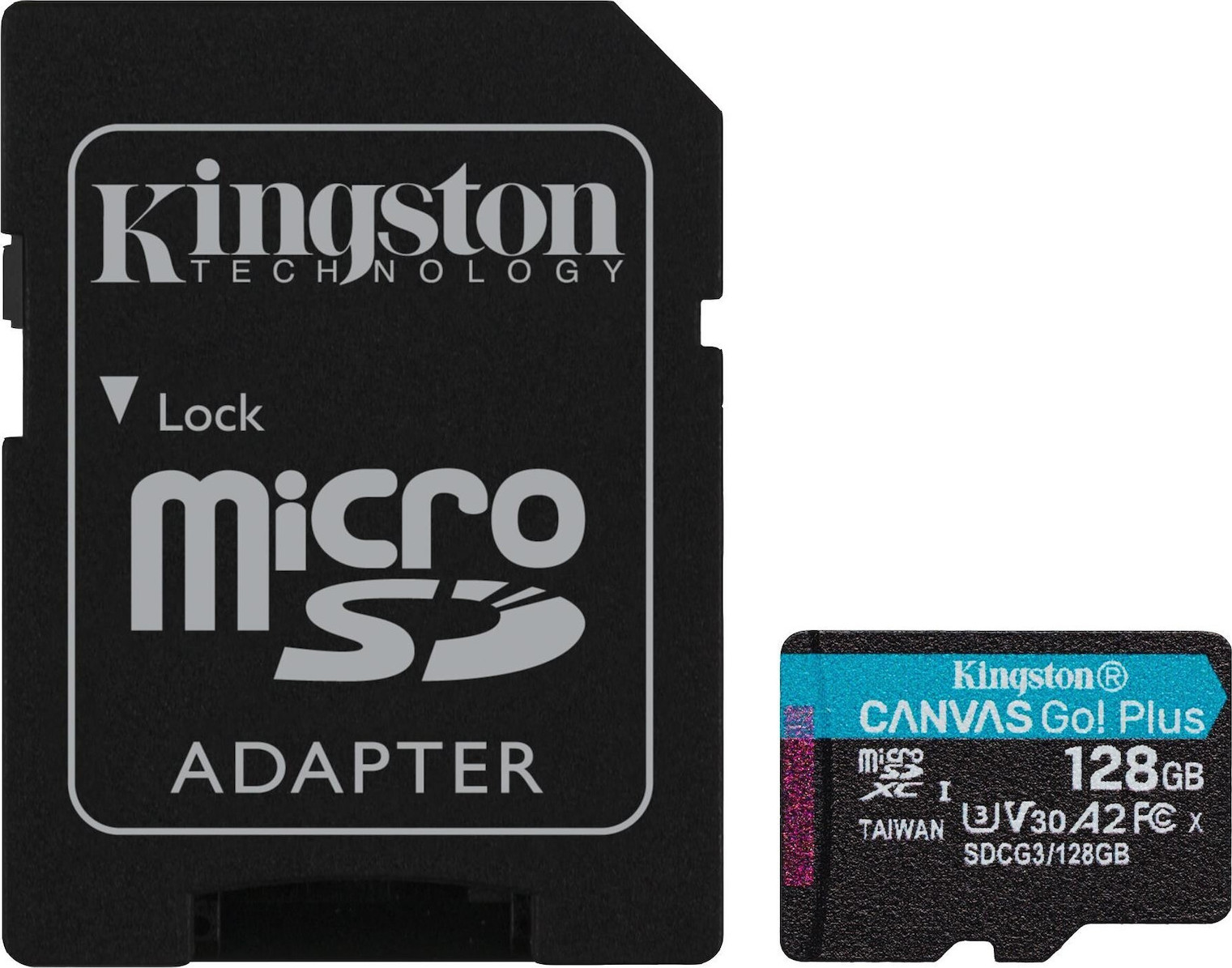 Kingston Canvas Go Plus microSDXC Class 10 U3 V30 UHS-I - Image 2