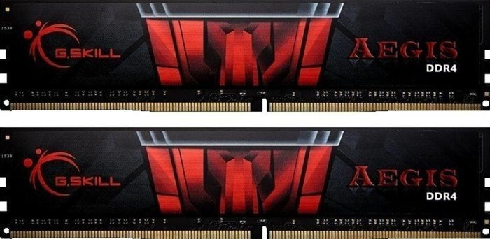 G.Skill Aegis DDR4 8GB RAM με 2x4GB Modules και Ταχύτητα 2400 για Desktop F4-2400C17D-8GIS - Image 2