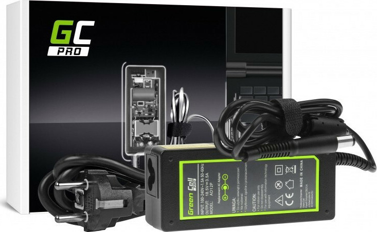 Green Cell Φορτιστής Laptop 65W 18.5V 3.5A για Compaq με Αποσπώμενο Καλώδιο Τροφοδοσίας - Image 2