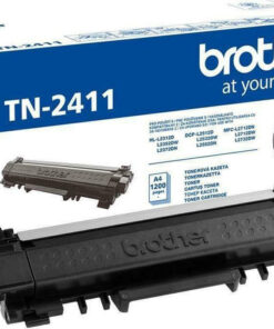 Brother TN-2411 Γνήσιο Toner Laser Εκτυπωτή Μαύρο 1200 Σελίδων (TN-2411)