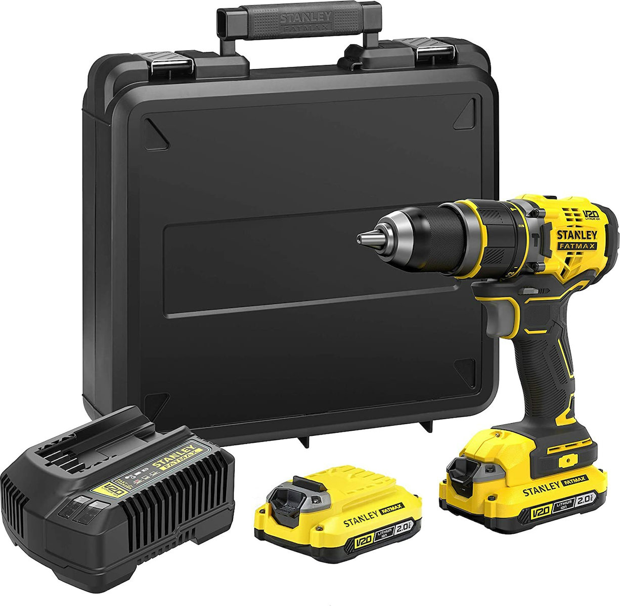 Stanley SFMCD721D2K Κρουστικό Δραπανοκατσάβιδο 18V 2x2Ah