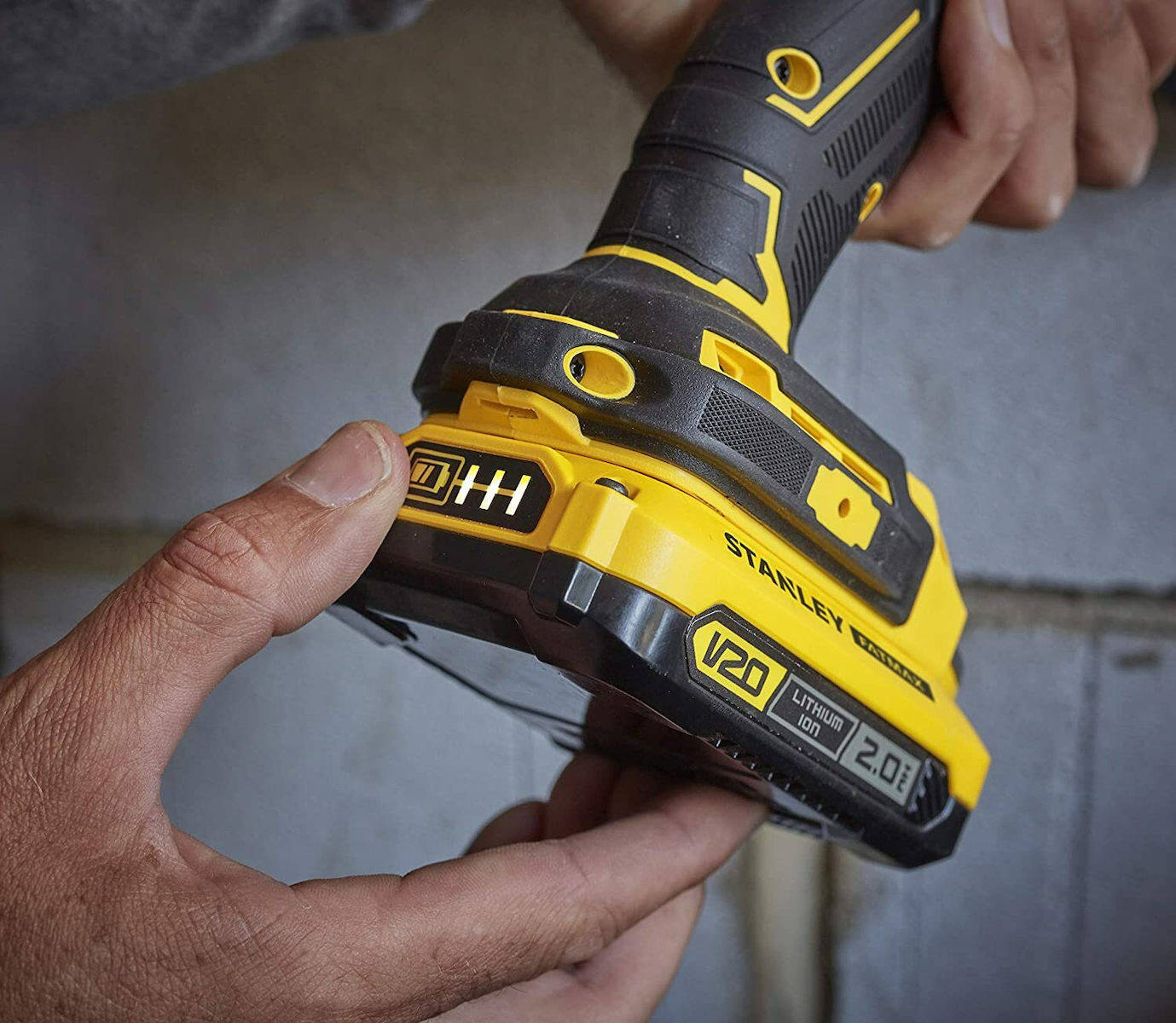 Stanley SFMCD721D2K Κρουστικό Δραπανοκατσάβιδο 18V 2x2Ah - Image 10