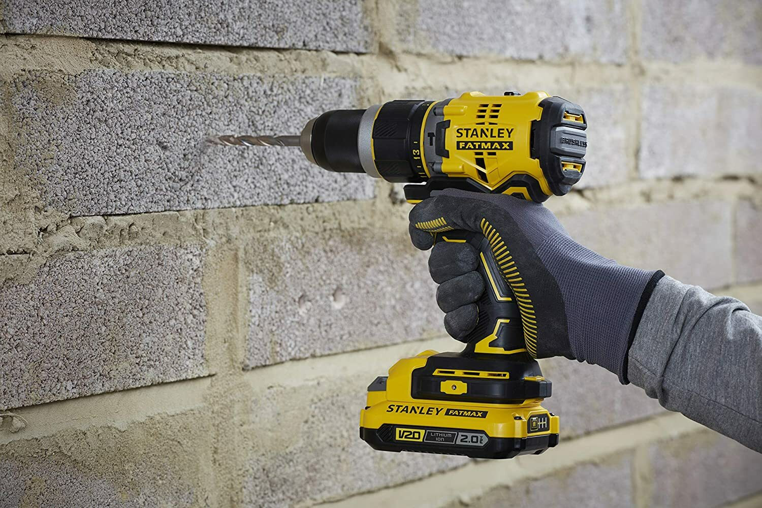 Stanley SFMCD721D2K Κρουστικό Δραπανοκατσάβιδο 18V 2x2Ah - Image 5