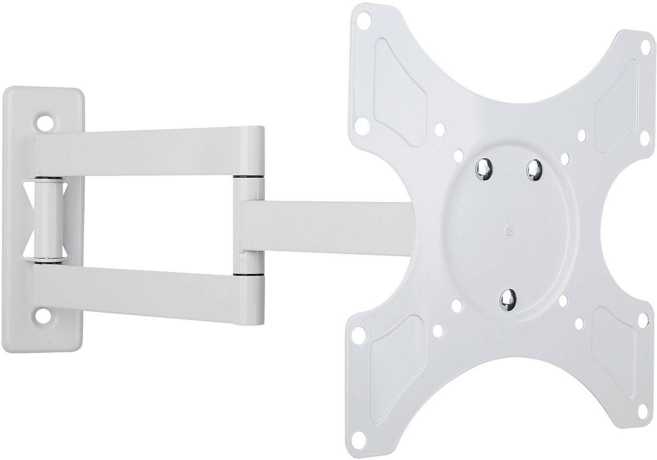 Techly ICA-LCD 2903WH Βάση Τηλεόρασης Τοίχου με Βραχίονα έως 37" και 25kg White - Image 2