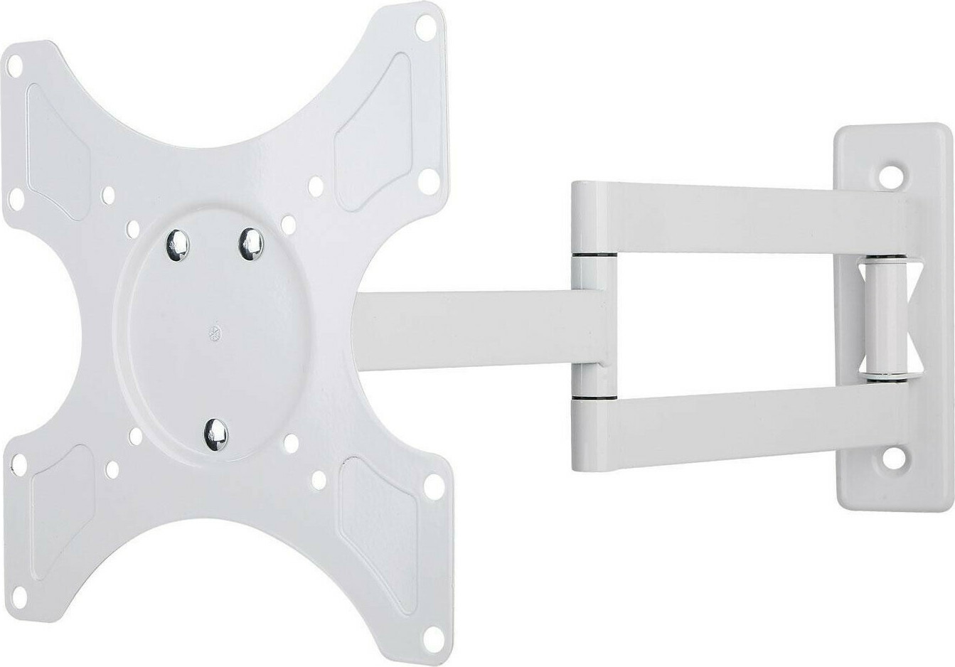 Techly ICA-LCD 2903WH Βάση Τηλεόρασης Τοίχου με Βραχίονα έως 37" και 25kg White