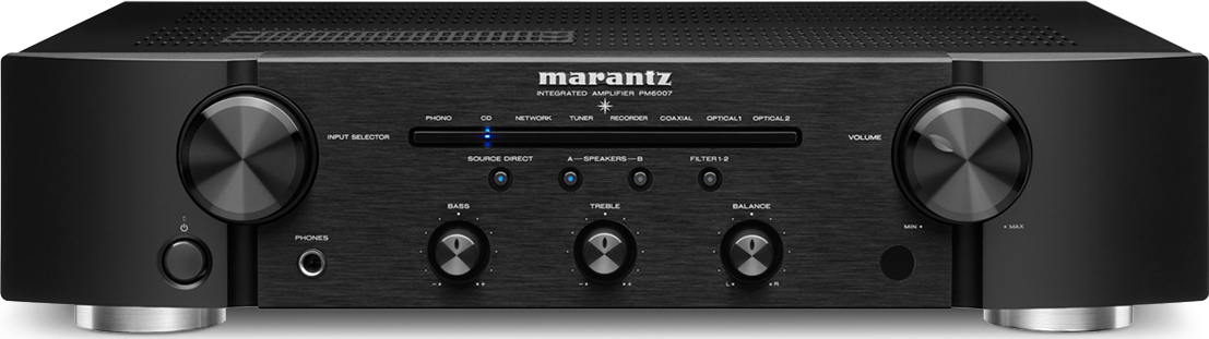 Marantz PM6007 Ολοκληρωμένος Ενισχυτής Hi-Fi Stereo 45W/8Ω Μαύρος
