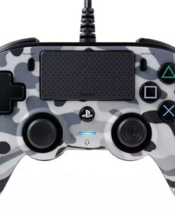 Nacon Wired Compact Gamepad για PS4 Camo Grey