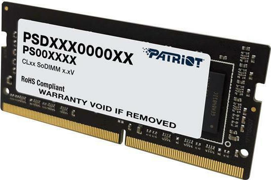 Patriot Signature DDR4 με Module 1x16GB και Ταχύτητα 3200 για Laptop PSD416G320081S
